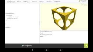 SCADwalk - 3D CAD on Google Android Nexus7 2013 screenshot 4