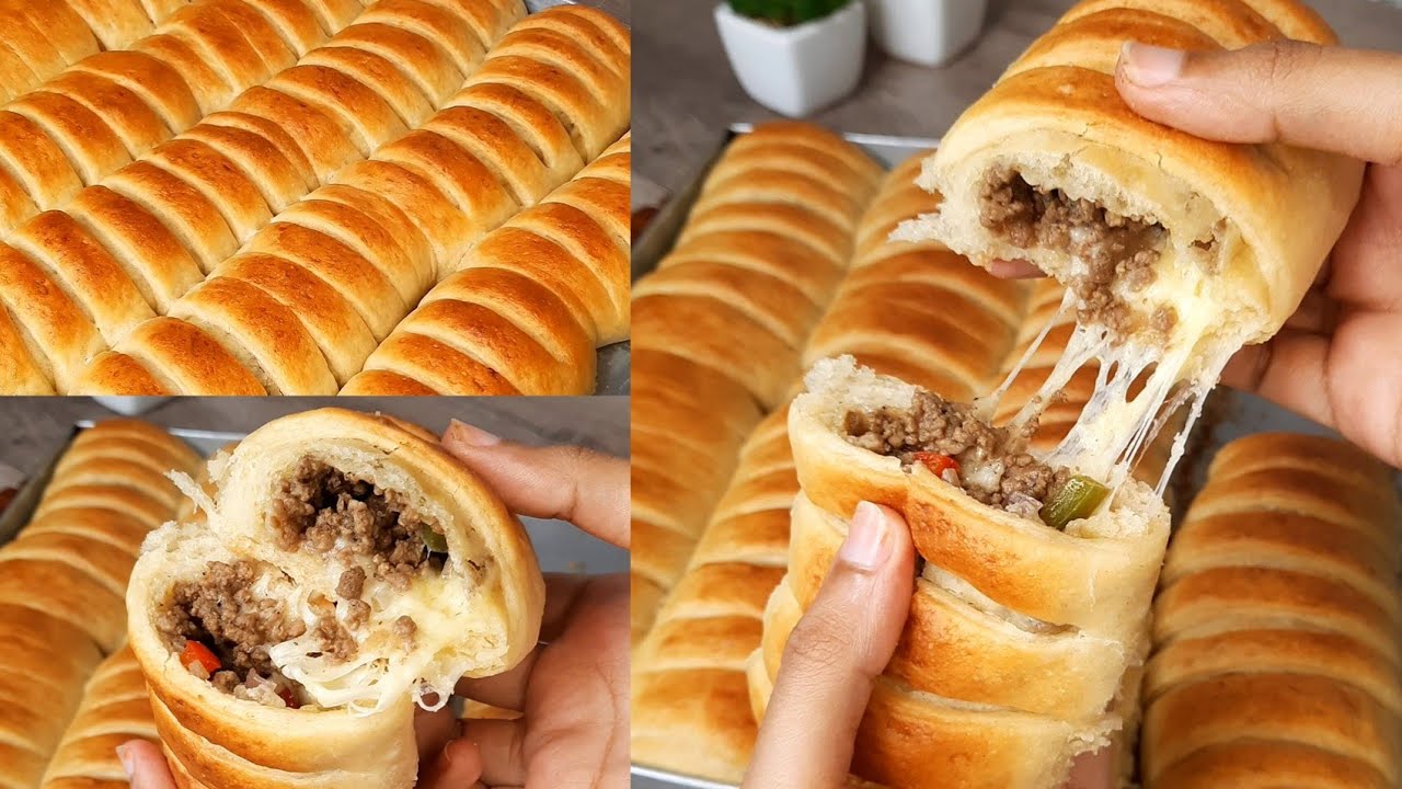 Jinsi Ya Kupika Mikate Laini Ya Nyama Ndani Kirahisi Nzuri Sana kwa dinner 😋 by Mapishi Rahisi