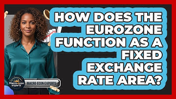 How Does The Eurozone Function As A Fixed Exchange Rate Area? - Macroecon Experts