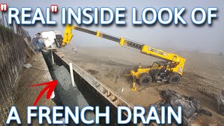 How To Install French Drain For CMU Retaining Wall 2020