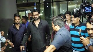 Baahubali 2 Actor Prabhas spotted at Mumbai Airport.