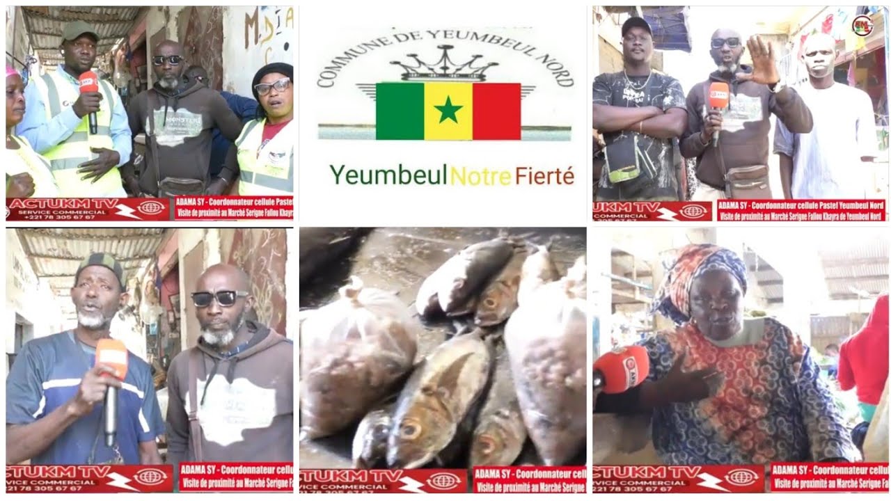 Bonne Nouvelle : Le Maire Adama Sy au chevet des commerçants du marché Khira de Ybl Nord... 