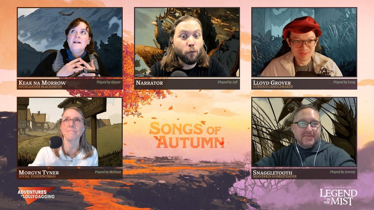 LEGEND IN THE MIST || Songs of Autumn E16 (Adventures in Lollygagging)