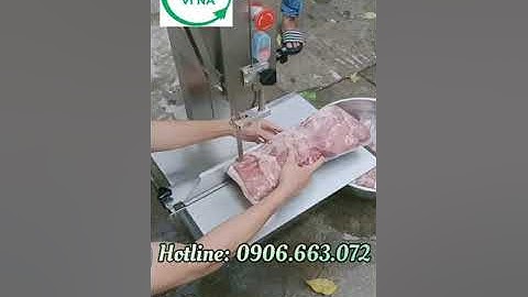 máy cưa JG210XP chuyên xương, thịt   cá đông lạnh
