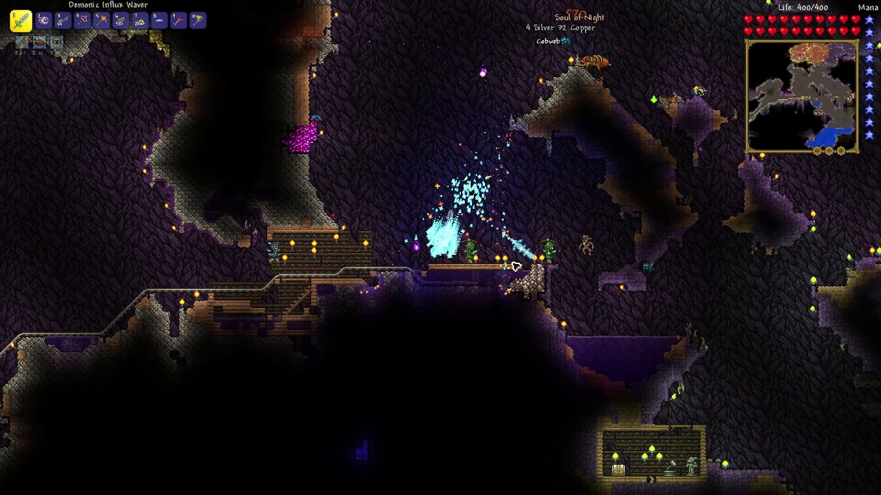 How to get Soul of Night item Terraria YouTube