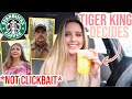 TIGER KING Decides My STARBUCKS for a Week