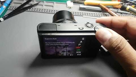 Sony RX100 Mode Dial Repair Mark 1 2 3 4 5 6