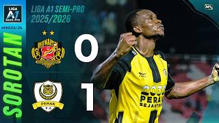 Sorotan Perlawanan Kelantan Red Warrior Fc Vs Perak Fa