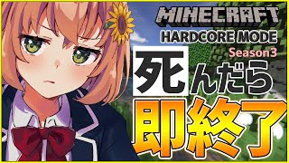【マイクラ：ハードコアS3】デイヤメンド🐸♦ざくざく#3【本間ひまわり/にじさんじ】