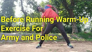 Warm Up Exercises Before Running|Running Before WarmUp Exercise|Army | Police| Running Tips Mahesh