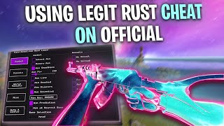 TESTING a LEGIT RUST CHEAT on OFFICIAL (800 POP)