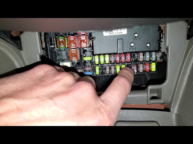 2017 Chevy Cruze Power Outlet Fuse, USB Fuse & Cigarette Lighter Fuse  location