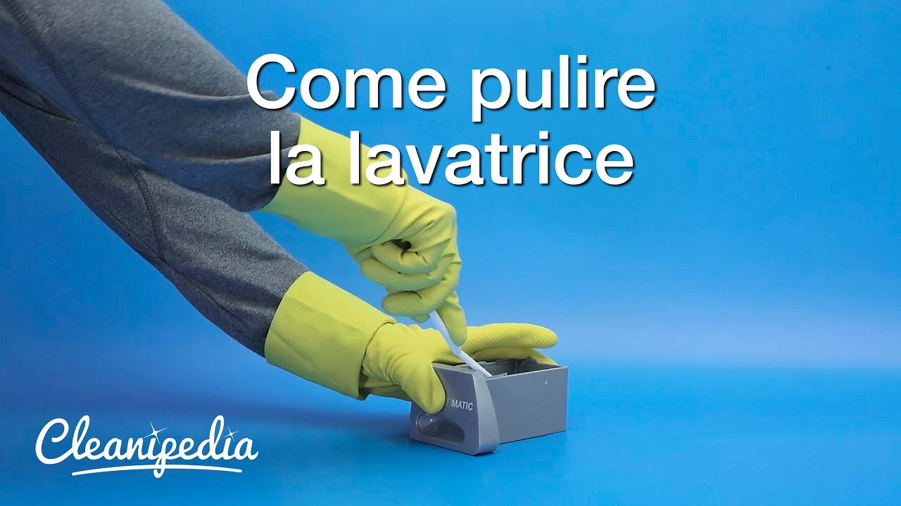 Come pulire la lavatrice youtube Eliminare calcare lavatrice