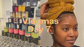 So I went candle crazy | Vlogmas Day 7