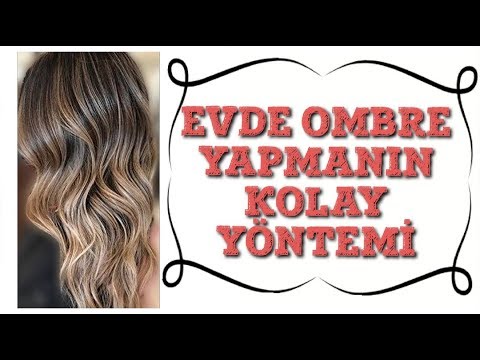 EVDE OMBRE !! | Brushlight , Saç Cilası vee Mükemmel Sonuç !!!