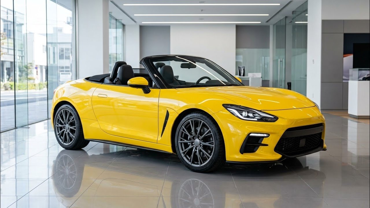 2027 New Suzuki Cappuccino Revival!? An Unexpected Yellow Kei