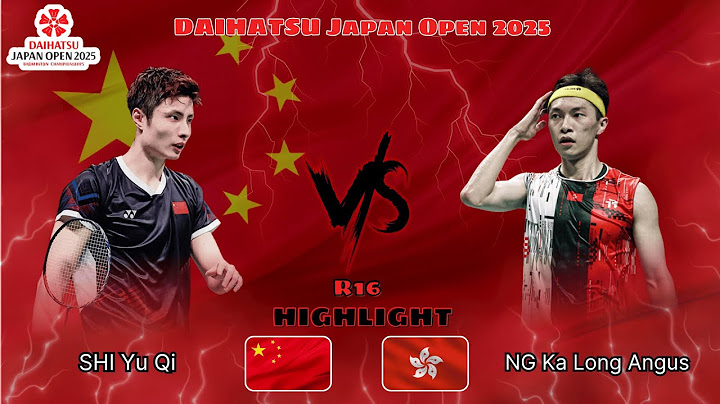 R16 Showdown! NG Ka Long Angus (HKG) vs. SHI Yu Qi (CHN) | Japan Open 2025 Badminton
