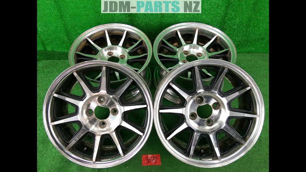 ENKEI BIGEND BARREL15x7j / 15x8j +25 4x100 CB:73 x4 » JDM-PARTS NZ