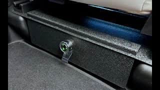 Model Y Under Seat Fingerprint Scanning Locking Drawer Safe