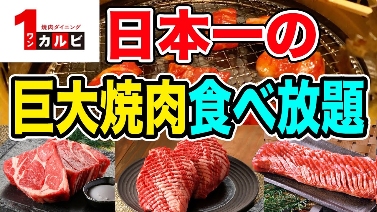 大食い 日本一旨いと言われる焼肉食べ放題で限界まで大食い Youtube
