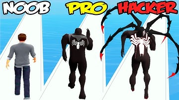 NOOB vs PRO vs HACKER in Hero Verse Run (Update New Heroes)