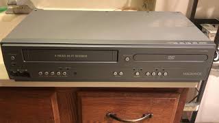 Magnavox DV225MG9 A DVD VCR VHS Combo 4 Head - Part 1