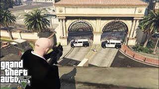 GTA5 HITMAN MODS: Mật danh 47 ám sát và nổi loạn
