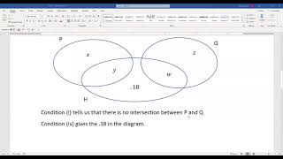 Actuarial SOA Exam P Sample Question 188 (once 250) Solution
