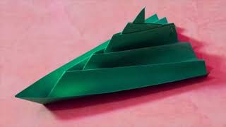 How to make a paper ship | Paper ship fold | Paper boat origami | How to make a Paper Boat