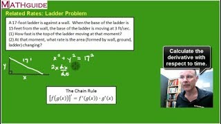 Related Rates: Ladder Problem