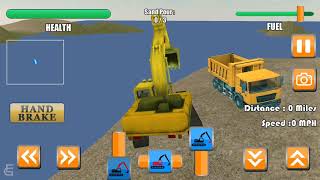 River Sand Excavator Simulator 2 | Android Gameplay | Friction Games screenshot 5