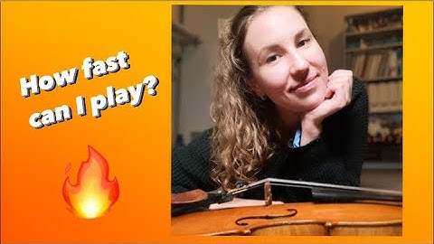 Fastest Schradieck playing