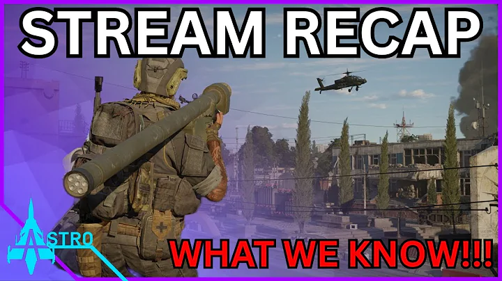 Infantry Stream First Look RECAP - Testing Soon!!!