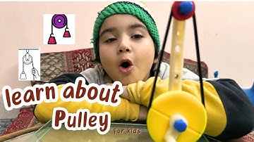 What is pulley | Simple machine |learn pulley for kids | science for kids