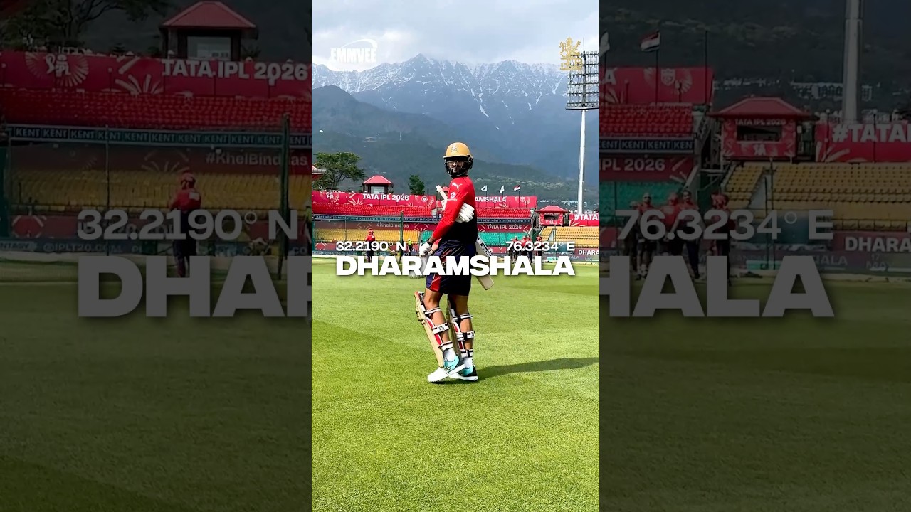 Namaskar, Dharamshala! 🙏❤️We're ready. DDP is ready. The mountains are watching. | IPL 2026 | RCB