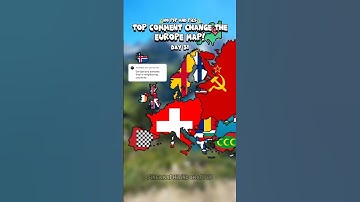 Top Comment change the Europe Map! Day 31 #shorts #mapping #europe