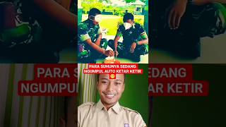 KEDUA OM TENTARA INI SAMA SAMA CERDAS 🤣#tniad #tnial #tni #tentara #komando #kopassus #viralshort
