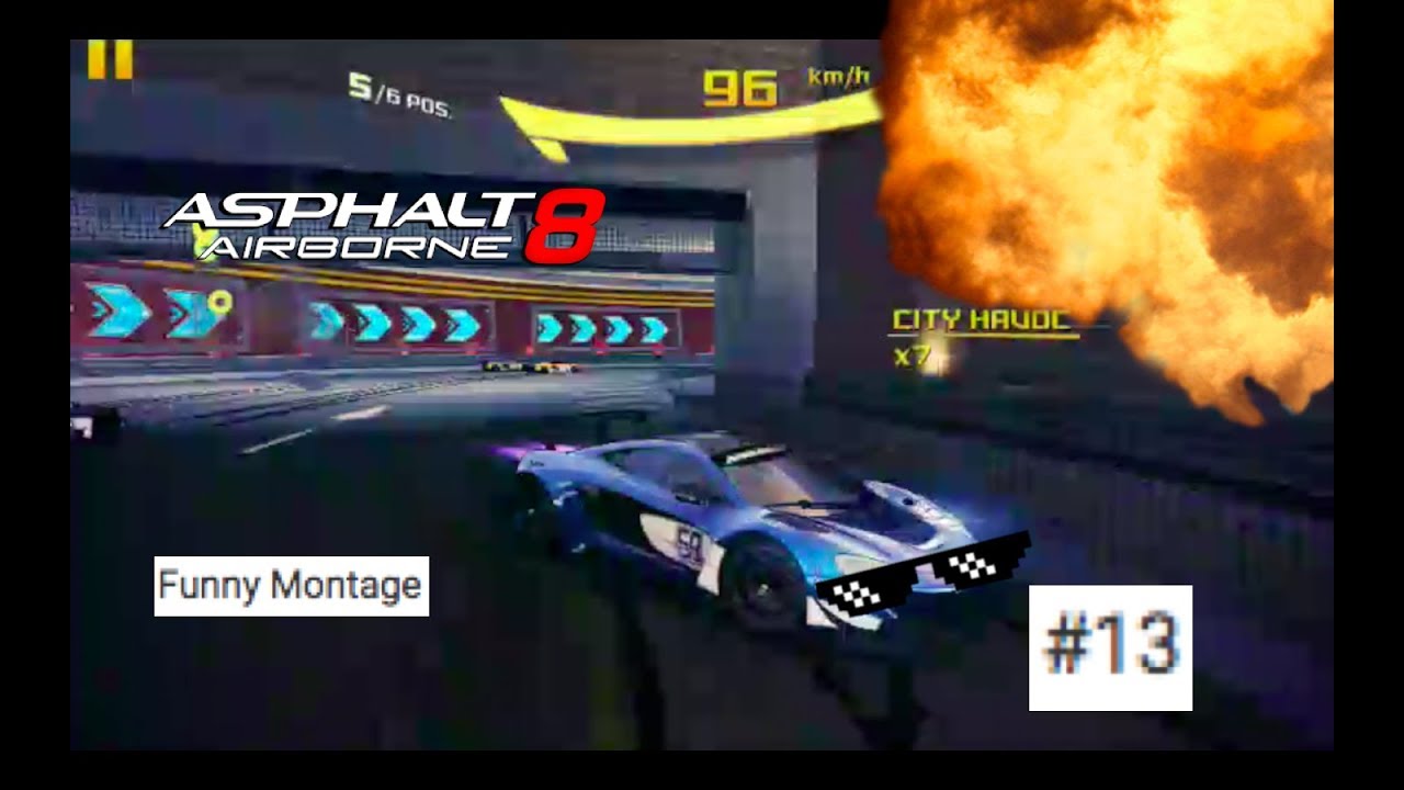 56 BARREL ROLLS!!!! Asphalt 8(&9) Funny Montage #13 (10,500 Subscriber Special)