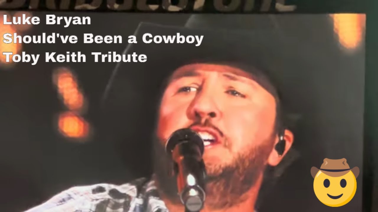 Luke Bryan Should’ve Been A Cowboy Honors Toby Keith With Epic Tribute