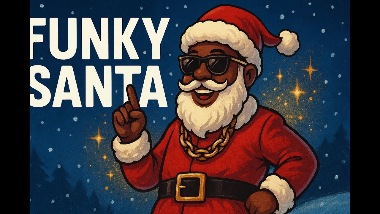 🎅🔥 FUNKY SANTA IS HERE, BABY! 🔥🎅#christmasstory #santaclaus # ...