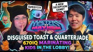 Disguised Toast & Quarterjade 670IQ Marinating Kids in the Newest Sussy Game Masters of Mayhem!