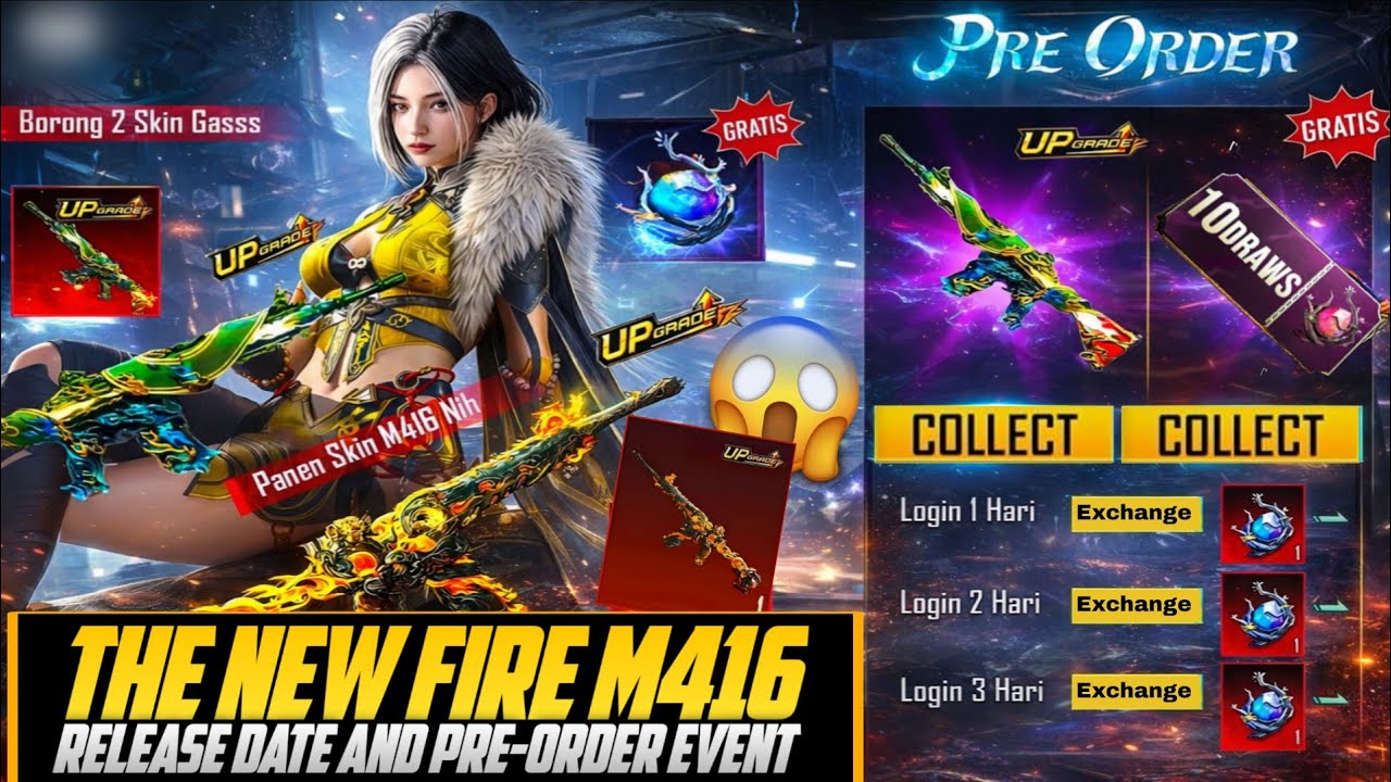 😱 Free Upgraded M416 PRE-ORDER Event And Ultimate Crate Confirme Release Date | PUBGM