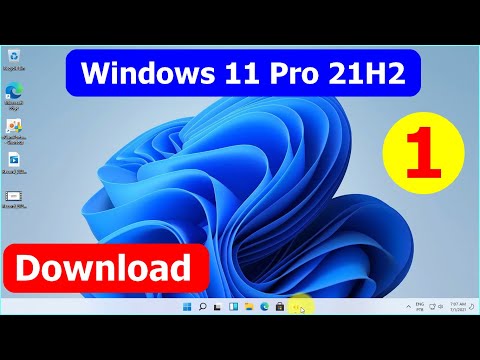 1- Download Windows 11 PRO 21H2 e Download RUFUS 3.17 para criar o pendrive  de boot 