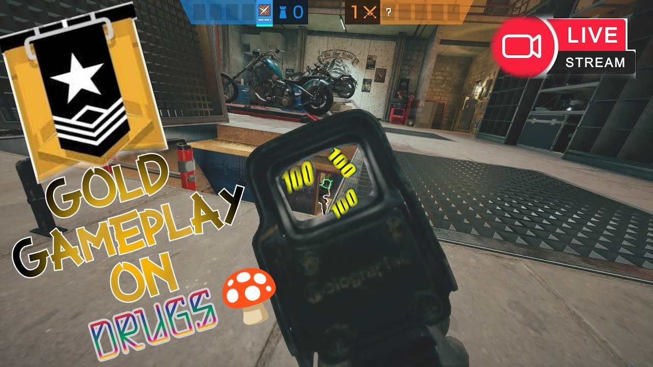 R6 Gold GamePlay ON DRUGS 🍄! - YouTube