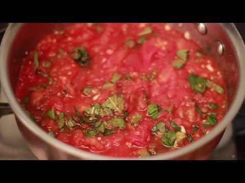Video Recipe : How to Make Homemade Tomato Basil Pasta | Pizza Sauce