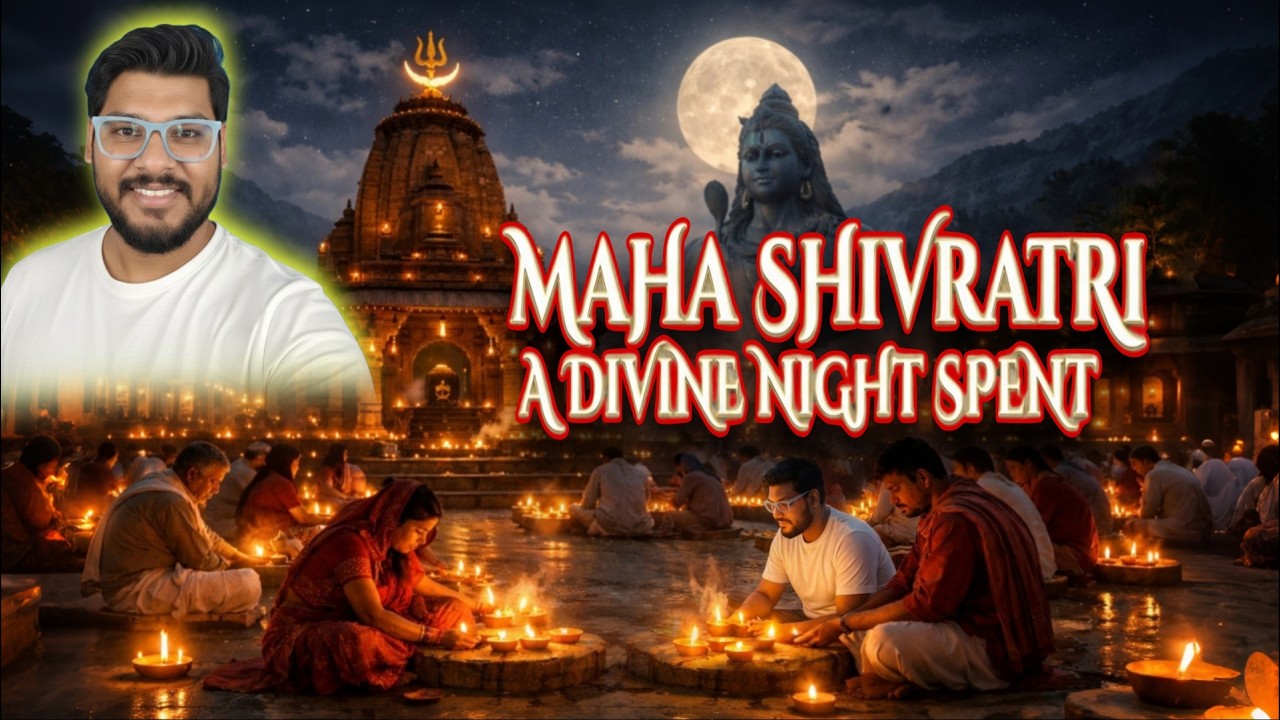 A DIVINE NIGHT WITH MAHADEV 🔱✨| Vlog-0131| @BAB-THE-BLOGGR