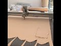 Hengsheng vibrating knife cutting machine can cut a variety of soft materials #knifecutting