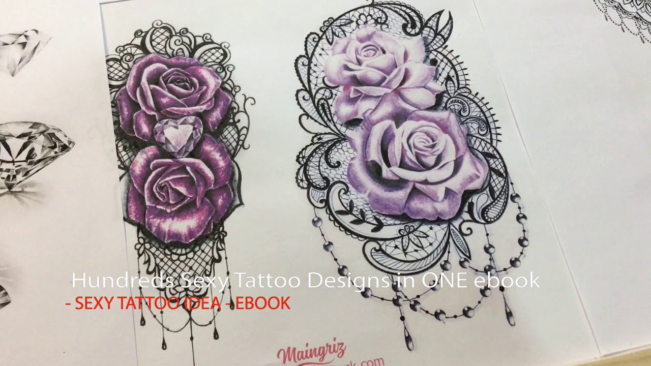 Sexy tattoo design ideas for womens - YouTube