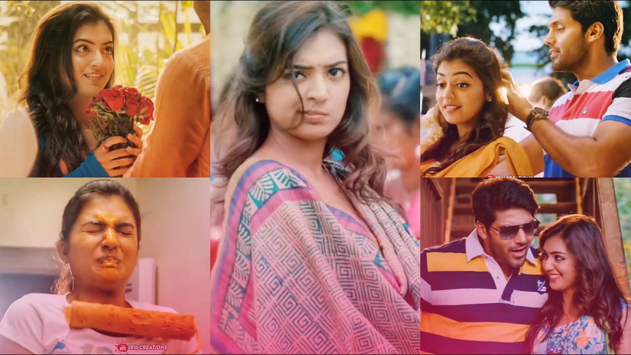 Angnyaade  Raja Rani  Lovely Song  Tamil Whatsapp Status Video Sriii Creations