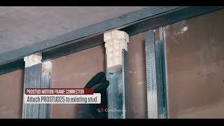MotionFrame Installation Video for Retrofit Construction